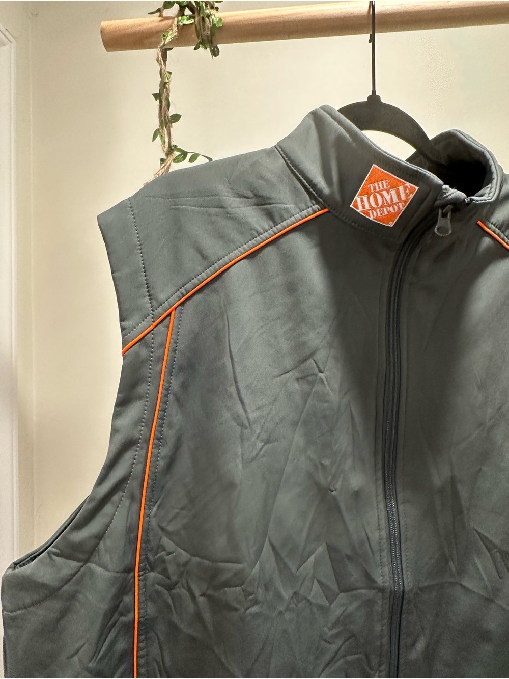 Men’s / Unisex 3XL | The Home Depot Gray Softshell Fleece Vest